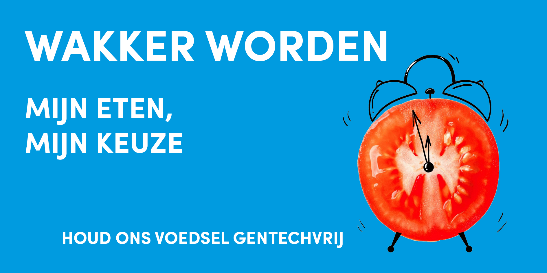 Houd ons voedsel gentechvrij