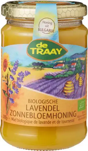 Lavendel-zonnebloemhoning 350 g