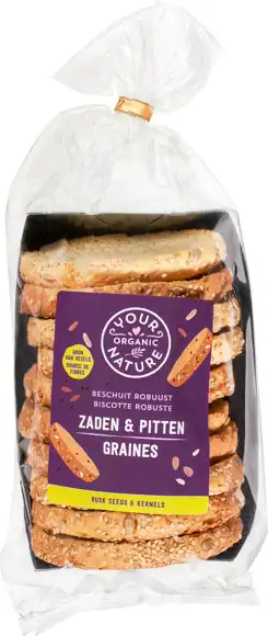 Zaden pitten beschuit 10 stuks