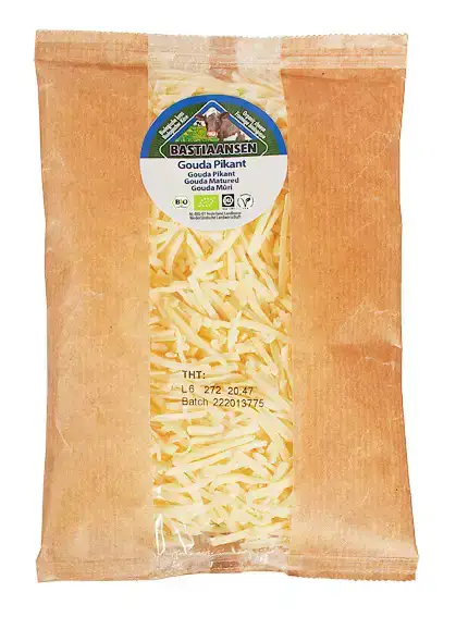 Pikante geraspte kaas