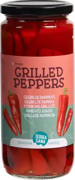Gegrilde paprika's 450 g