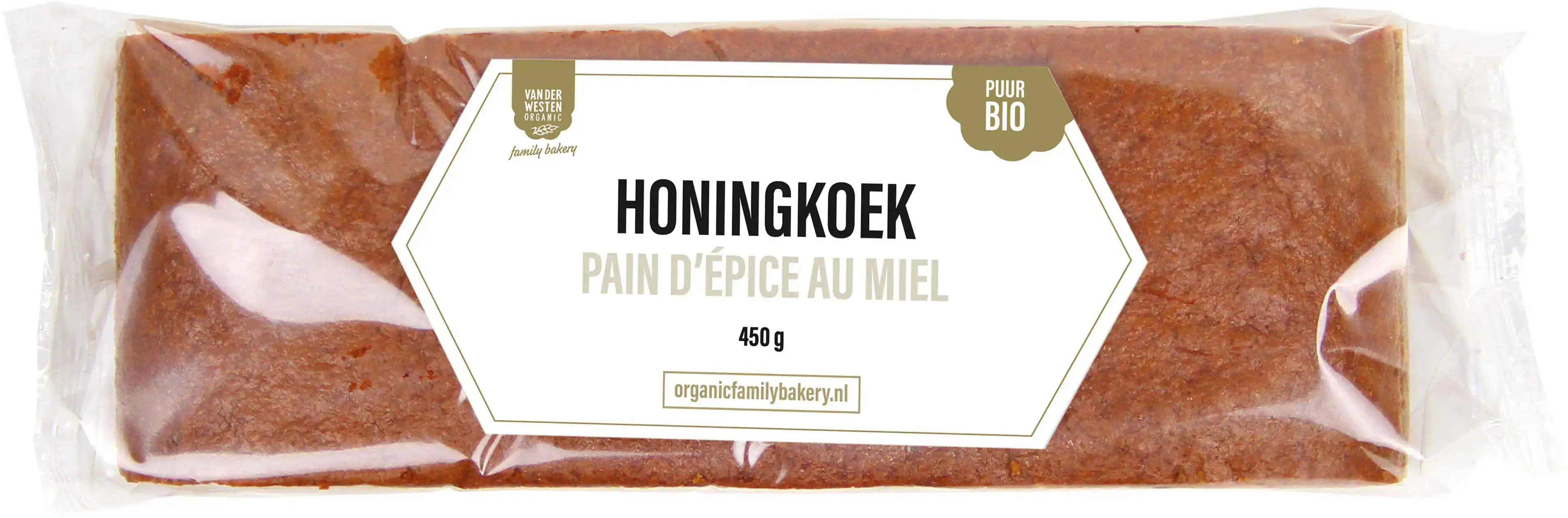 Honingkoek Bio (per stuk)