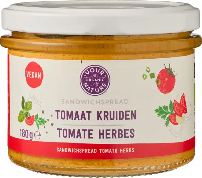 Sandwichspread tomaat kruiden