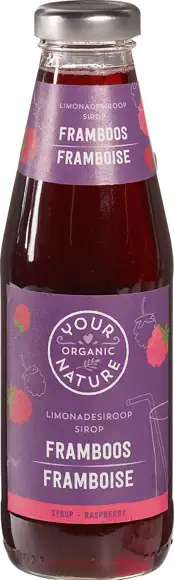 Limonadesiroop framboos 500 ml