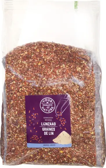 Gebroken lijnzaad 1 kg
