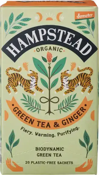 Groene thee gember 40 g