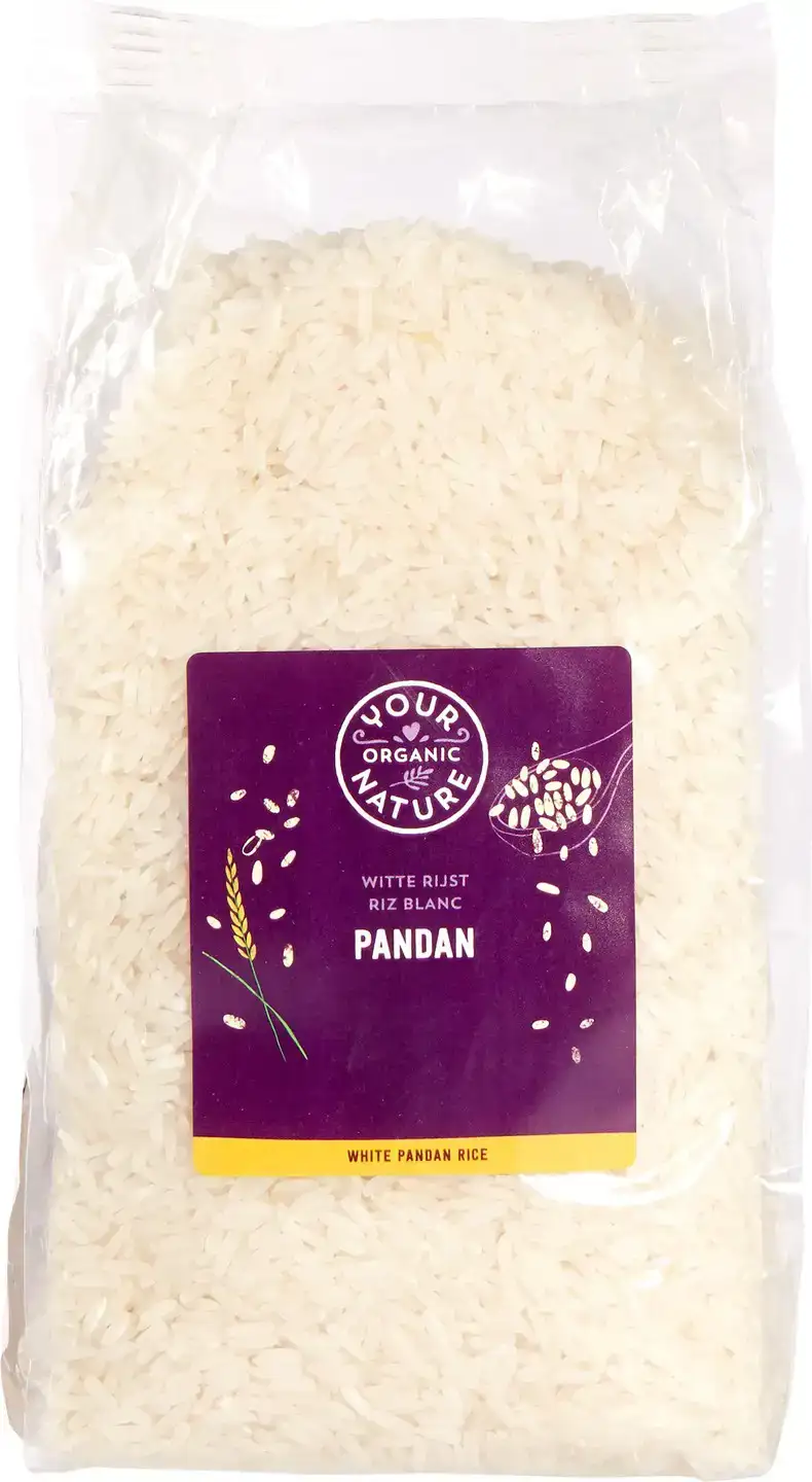 Witte pandanrijst