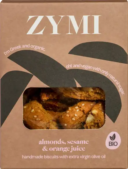 Biscuits amandel, sesam & sinaasappelsap 130 g