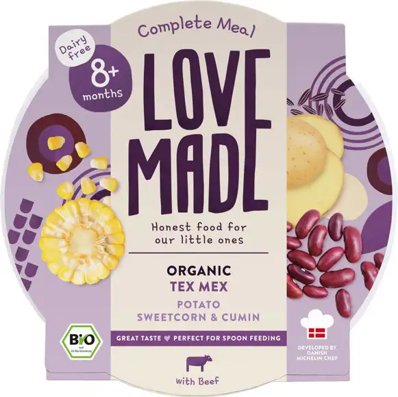 Babymaaltijd tex mex 8+ mnd 185 g