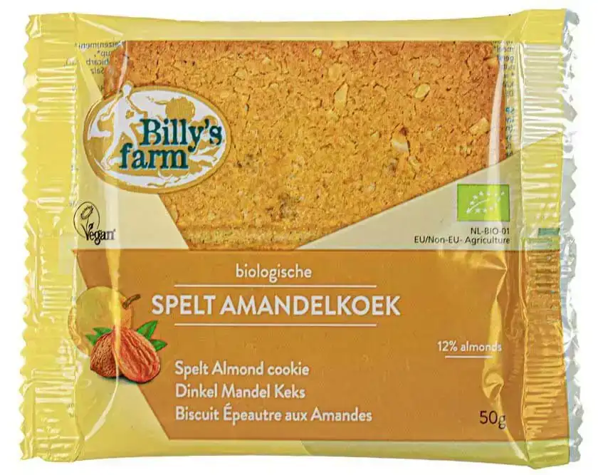 Spelt amandelkoek