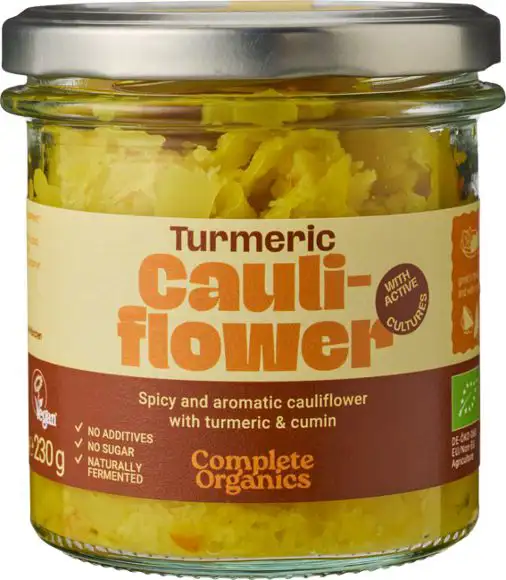 Gefermenteerde bloemkool kurkuma 230 g