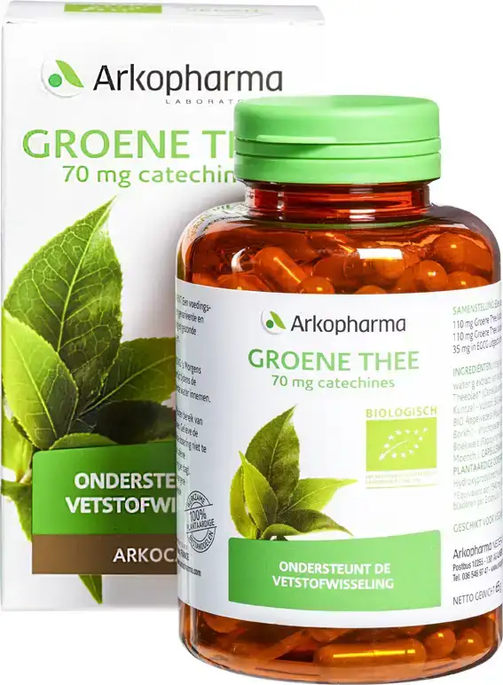 Groene thee capsules
