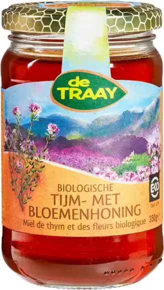 Tijm- met bloemenhoning 350 g