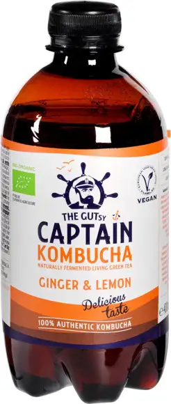 Kombucha gember citroen 400 ml