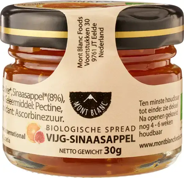 Vruchtensprad vijg-sinaasappel 30 g