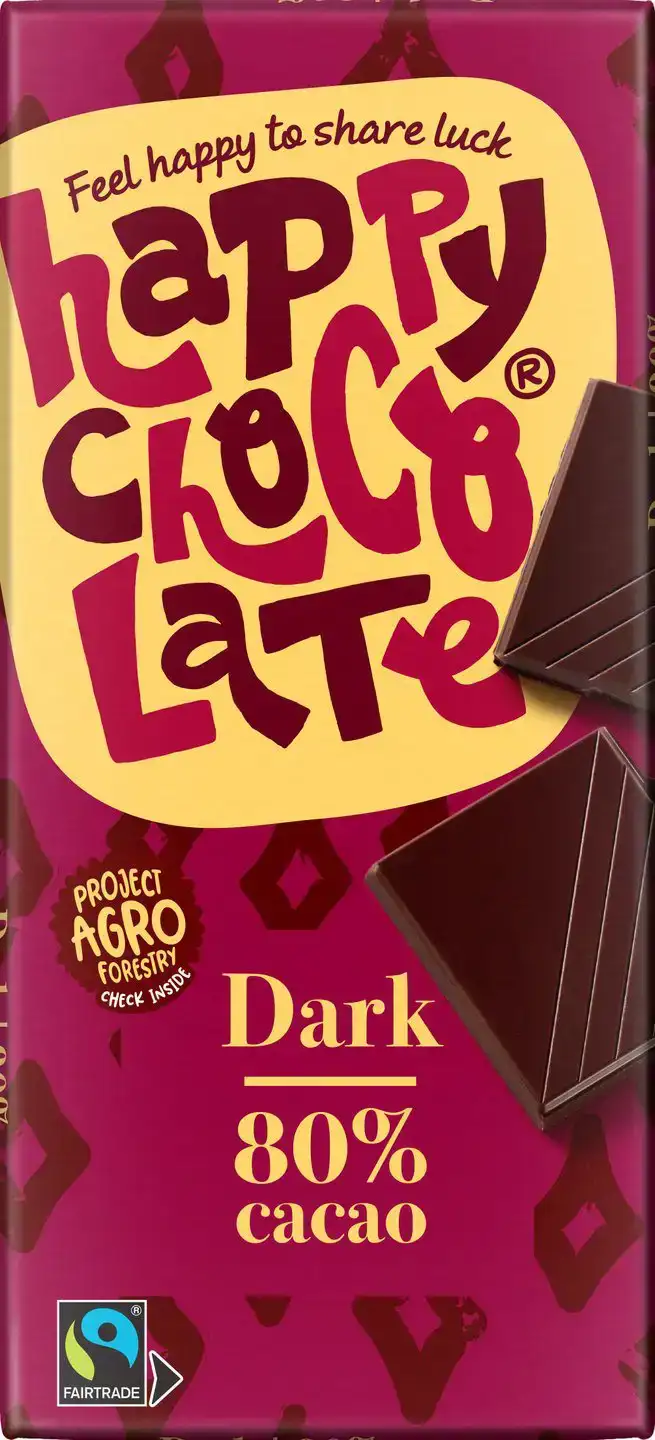 Pure chocolade 80%