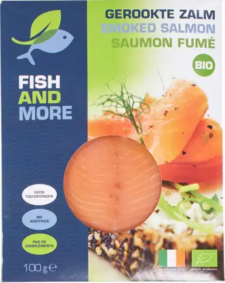 Gerookte zalm 100 g
