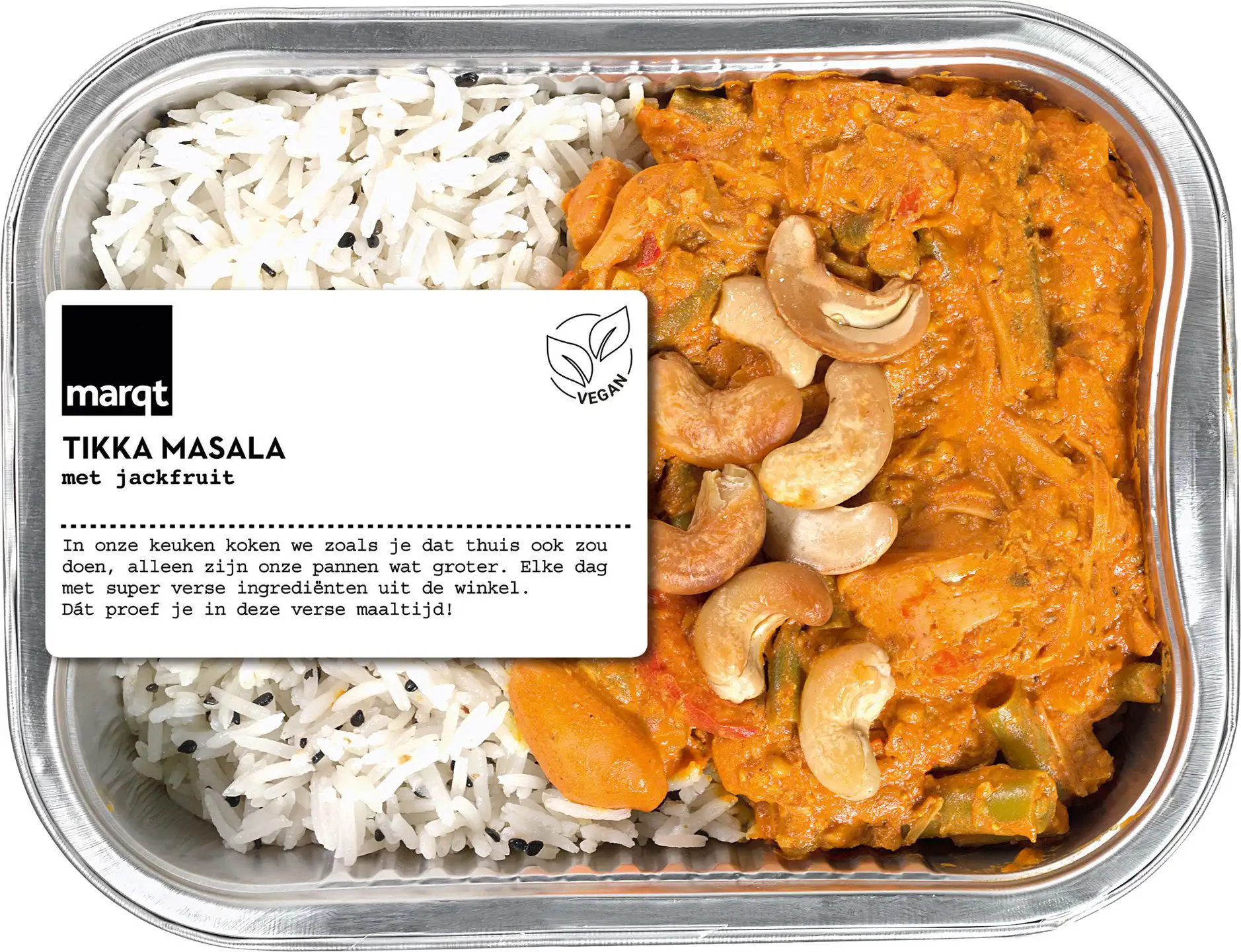 Vegan tikka masala jackfruit
