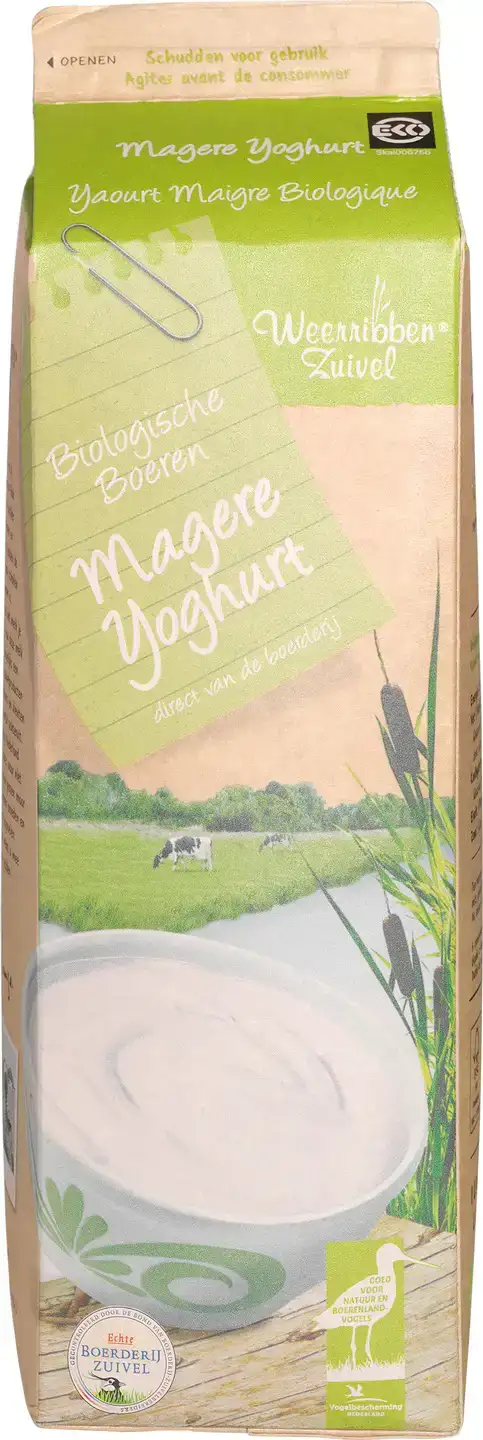 Magere yoghurt