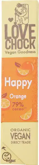 Vegan chocolade 79% happy 40 g