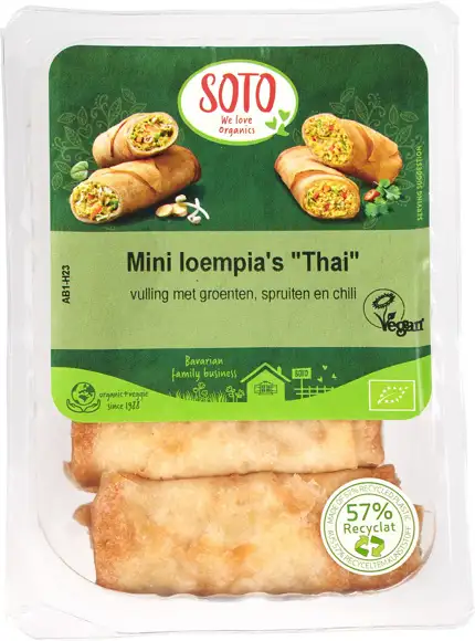 Mini loempia's Thai 200 g