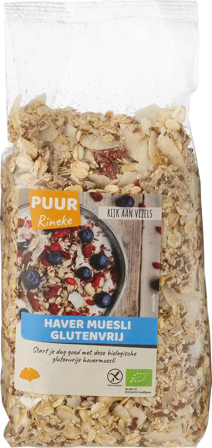 Glutenvrije havermuesli