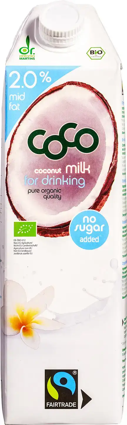 Kokosmelk 2,0%