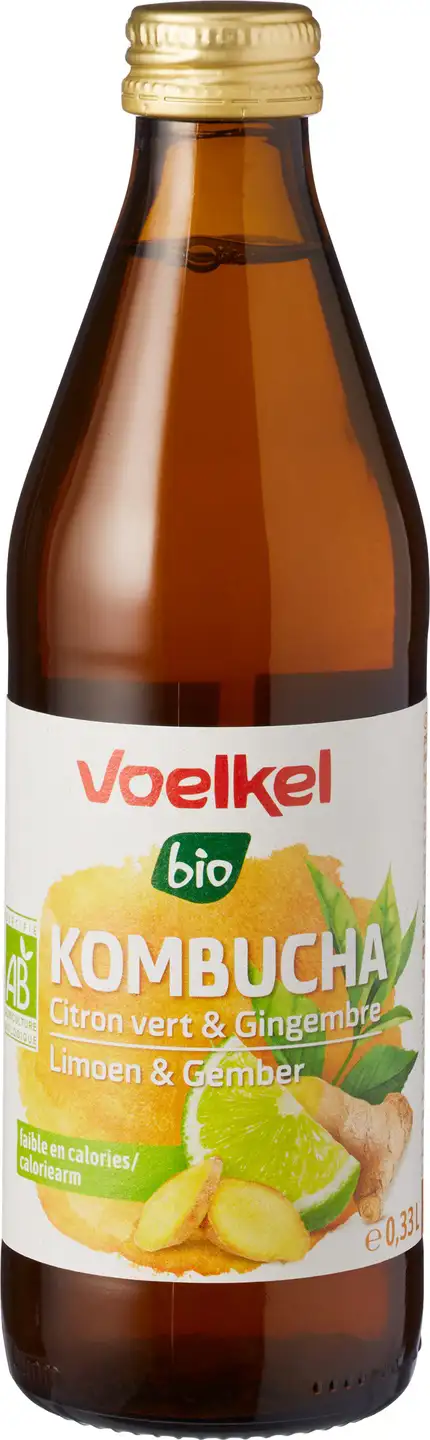 Kombucha limoen gember