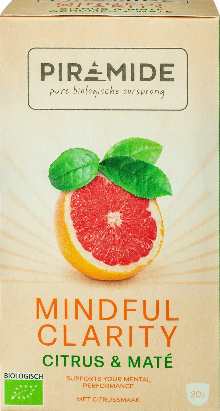 Kruidenthee mindful clarity citrus maté