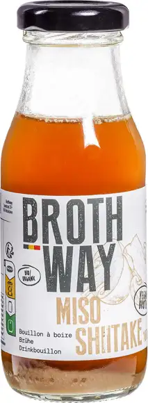 Drinkbouillon miso shiitake 180 ml
