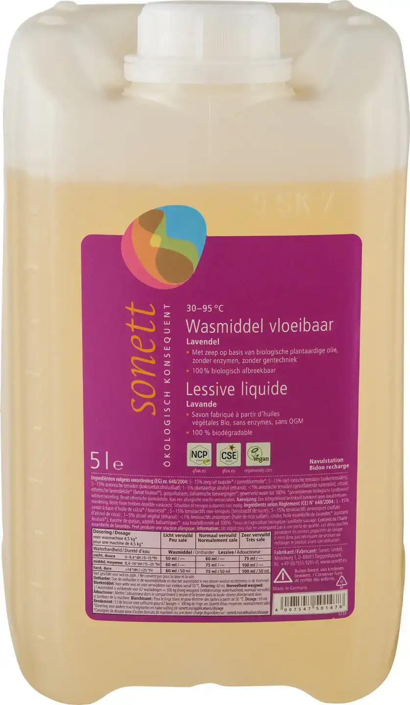 Wasmiddel lavendel