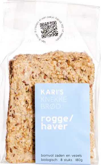 Knekkebrød rogge haver 180 g