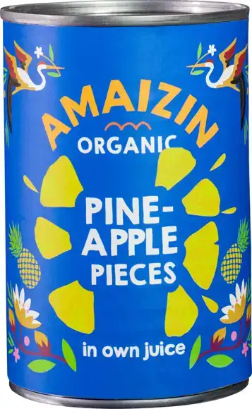 Ananasstukjes op sap 400 ml