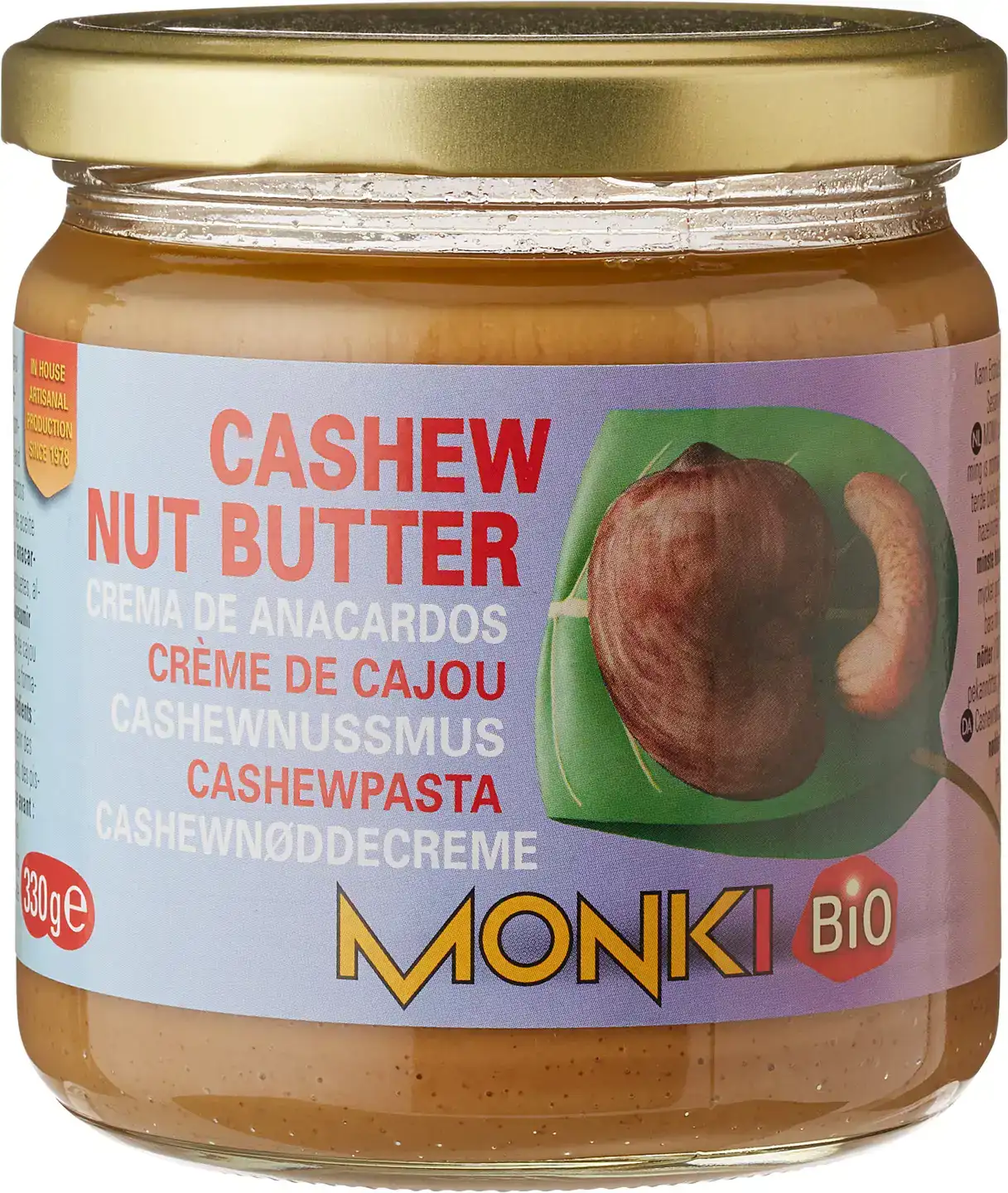 Cashewpasta zonder zout