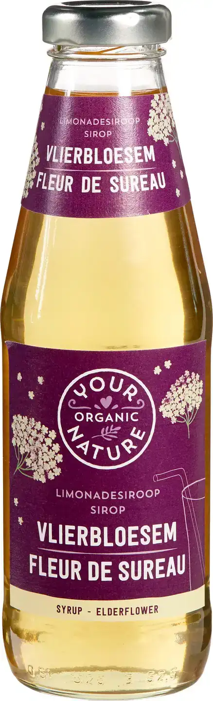 Limonadesiroop vlierbloesem