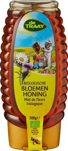 Bloemenhoning knijpfles 500 g
