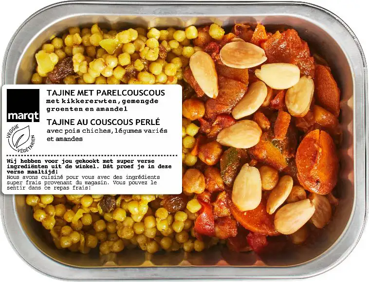 Tajine met kikkererwten en parelcouscous 450 g