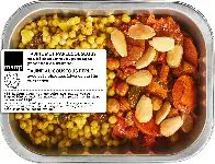 Tajine met kikkererwten en parelcouscous