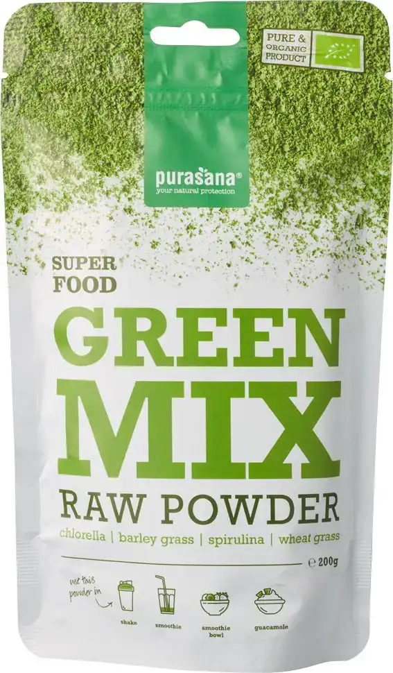 RAW green mix poeder