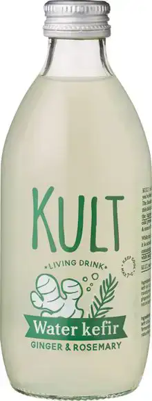Waterkefir gember & rozemarijn 33 cl