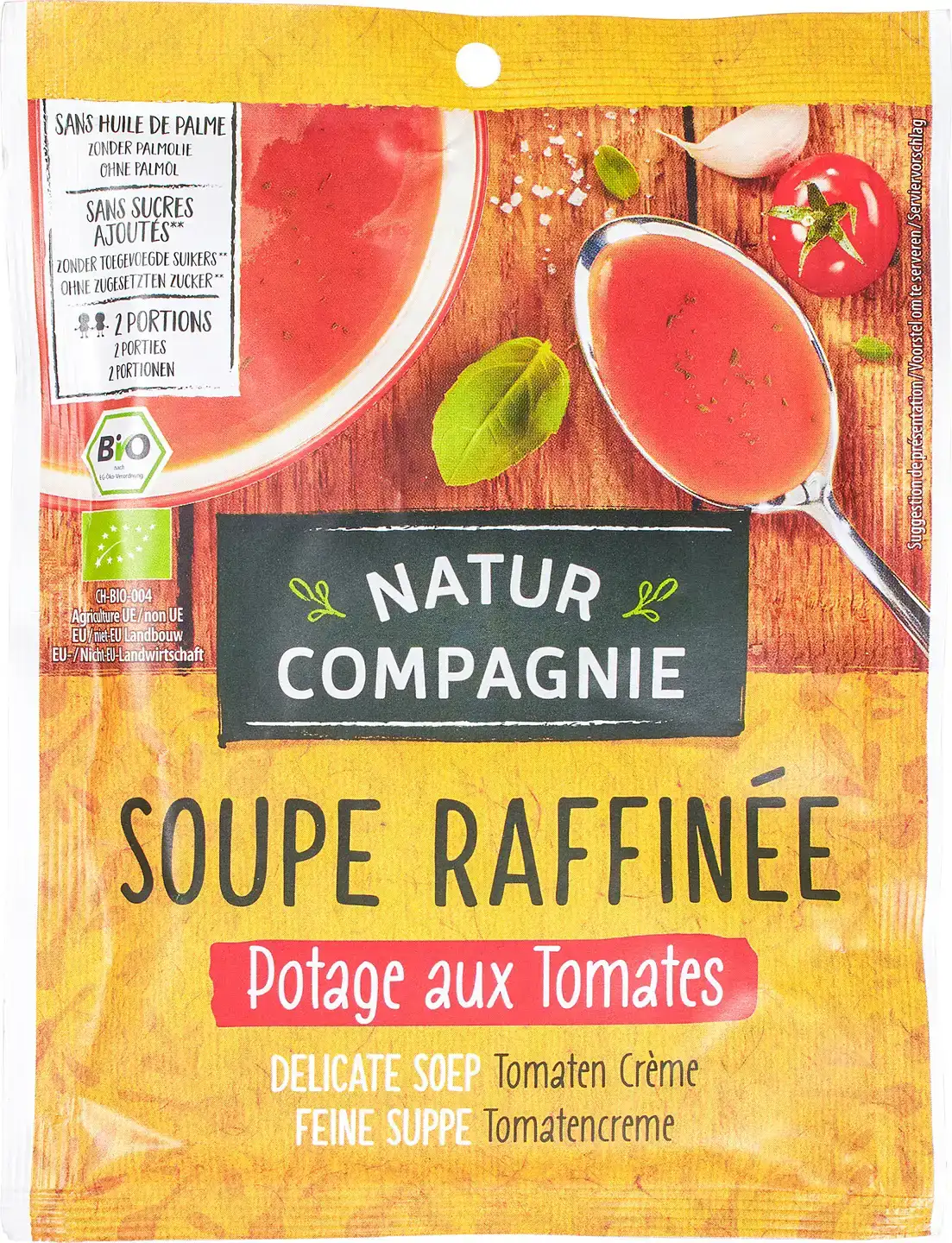 Tomatencrèmesoep instant 2-kops