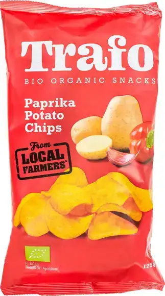 Aardappelchips paprika 125 g