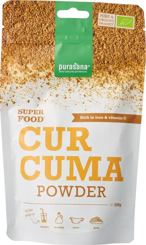 RAW kurkuma poeder