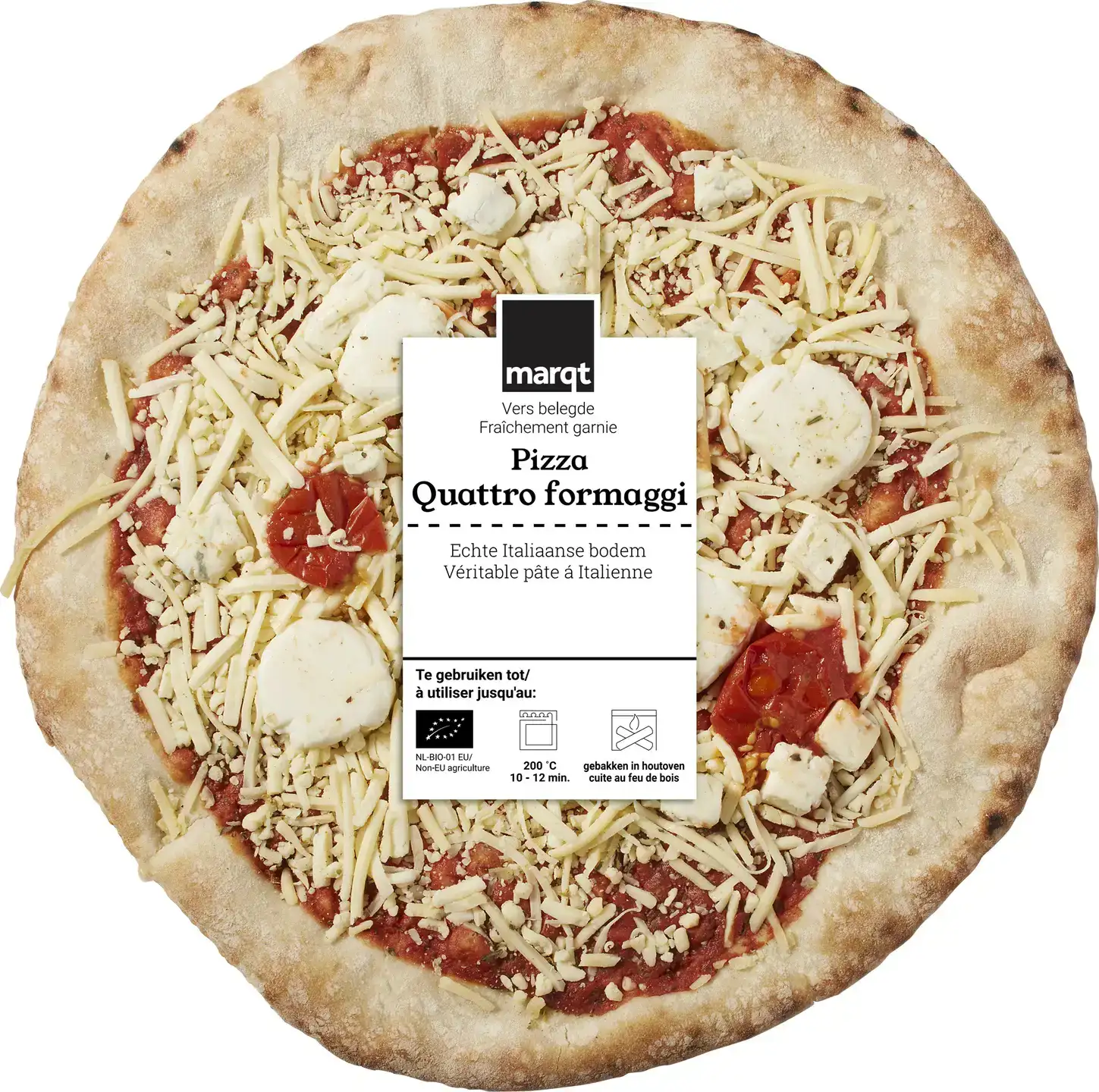 Pizza quattro formaggi