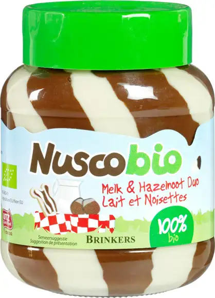 Duo hazelnootpasta 400 g