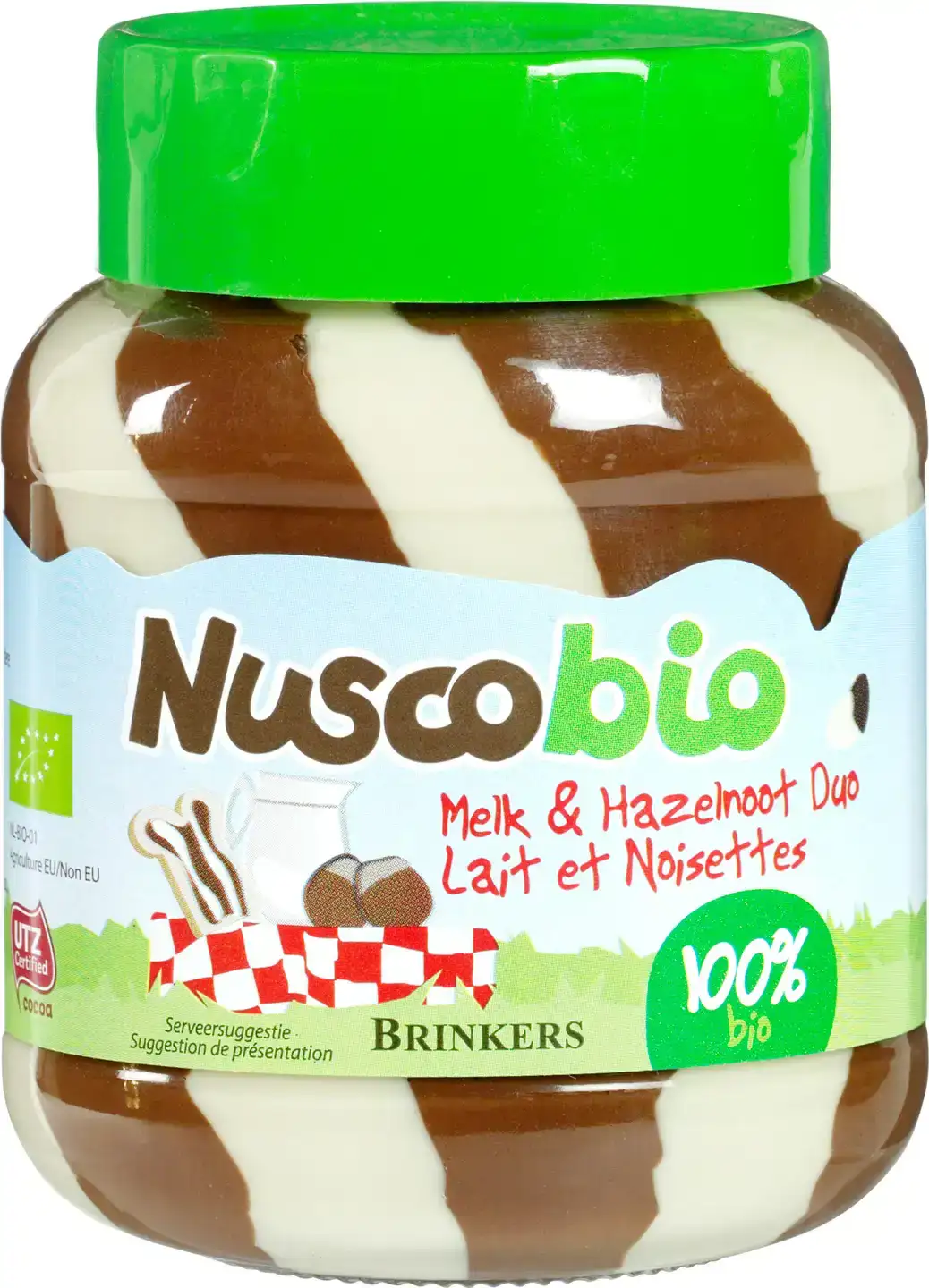 Duo hazelnootpasta