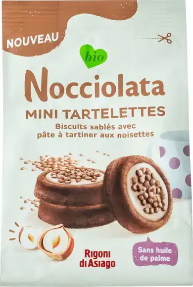Tartelettes bianca hazelnoot 250 g