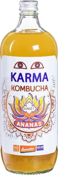 Kombucha sunset ananas 1 l