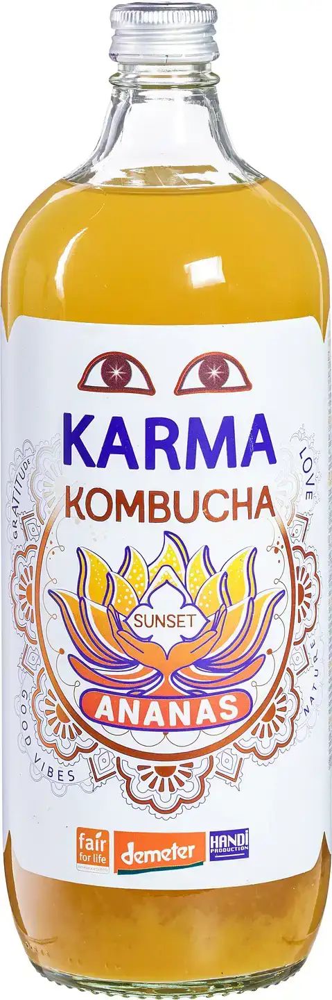 Kombucha sunset ananas