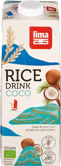 Rijstdrink kokos 1 l
